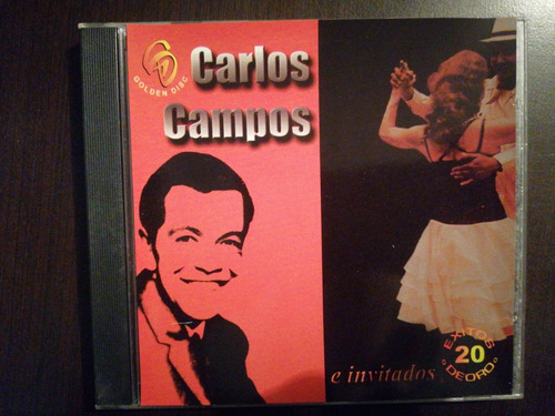 Carlos Campos E Invitados Cd 20 Exitos De Oro Golden Disc 
