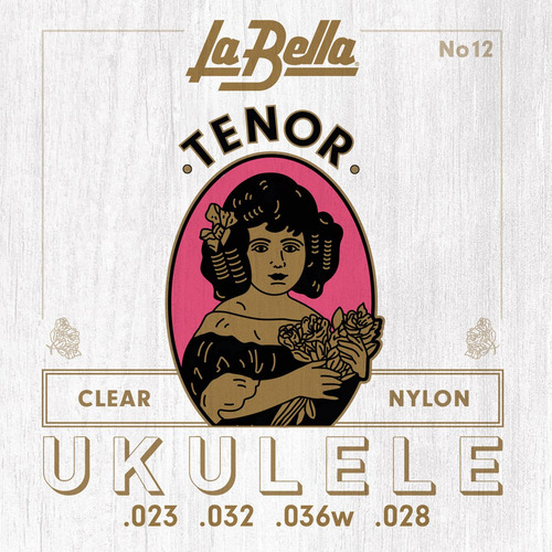 Imagen 1 de 3 de Encordado La Bella 12 Para Ukelele Tenor