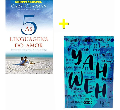 As Cinco Linguagens Do Amor + Bíblia Yahweh Azul Naa