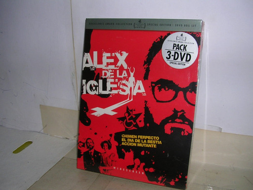 Alex De La Iglesia (peliculas) - Pack S E L L A D O De 3 Dvd
