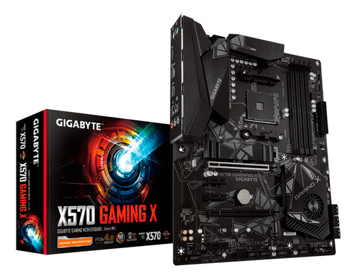 Placa Gigabyte X570 Gaming X Am4 X570 Ddr4 Sata Usb