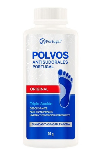 Polvos Antisudorales 75 G.