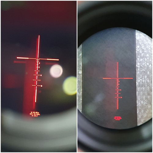 Mira Telescópica 1x 4x Fija De Doble Campo De Visión (Usado)