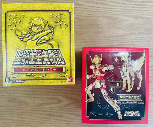 Bandai Saint Seiya Myth Pegaso Seiya V1 Gold Version