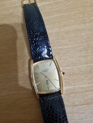 Reloj Must De Cartier 18k (Usado)