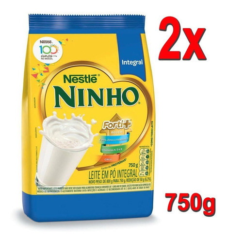 Leite Em Pó Integral Ninho Envio Imediato Frete Grátis