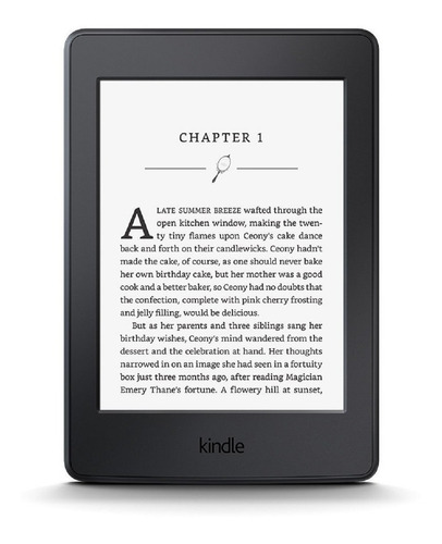 E-reader Amazon Kindle Paperwhite Black Luz Wifi