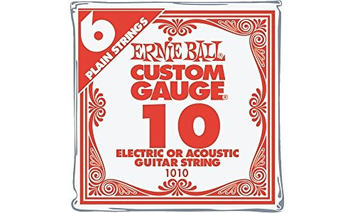 Ernie Ball Niquel Llano Unico Cuerdas Para Guitarra Electric