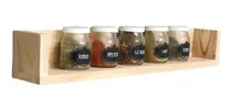 Comprar Estante Flotante Especiero Biblioteca Mueble Repisa Paraiso