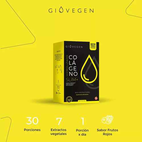 Quemador De Grasa Giovegen Slim Fat Burn