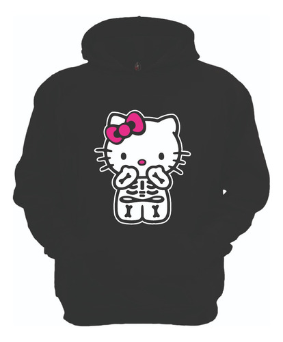 Polerón,capucha,diseño Hello Kitty, Anime De Aventuras, Meraki