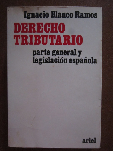 Derecho Tributario.