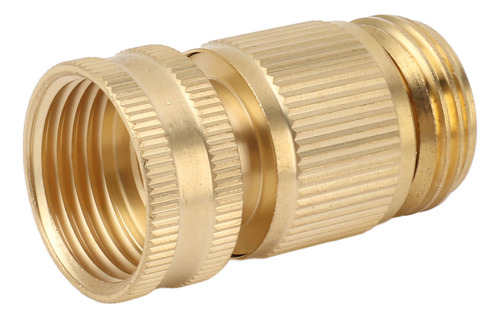 Manguera De Jardín Fe De Latón Con Conector Rápido, 2 Unidad