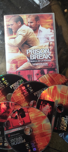 Prision Break Dvd Segunda Temporada  6 Discos Originales 