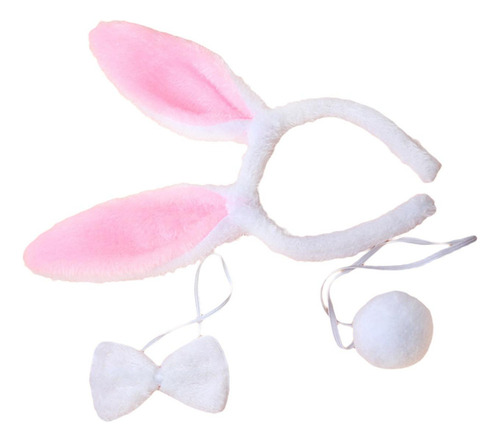 Q Conjunto De Disfraz De, Diadema Con Orejas, Pajarita,
