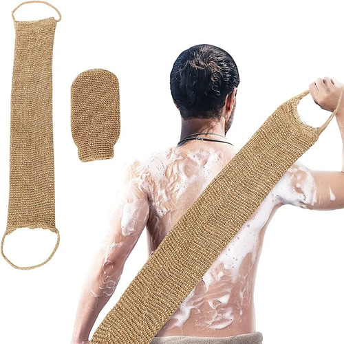 Toalla De Baño Ramie, Toalla De Ducha, Cinturón Exfoliante P