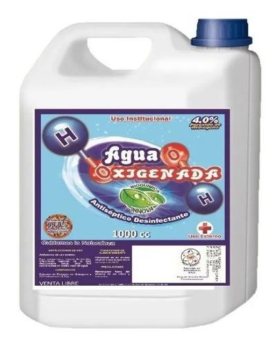 Agua Oxigenada 1 Litro - L a $23999