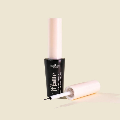 Delineador De Ojos Liquido Matte Waterproof Italia Deluxe