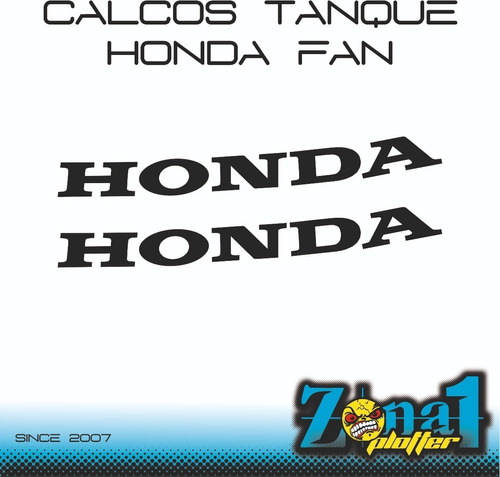Calcomanias Honda Fan