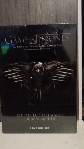 Game Of Thrones 4 Temporada 5 Dvd Original Fisico