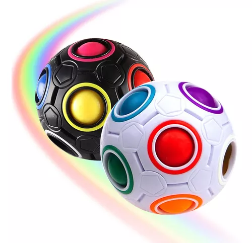 Jogo Mágico de Quebra-cabeça de Bola Rainbow Puzzle Ball Fidget