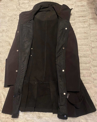 Chamarra Gabardina Calvin Klein Negro Mujer Talla S (Usado)