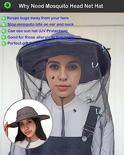 Gorra Mosquitera Aggafa, Upf 50+, La Mejor