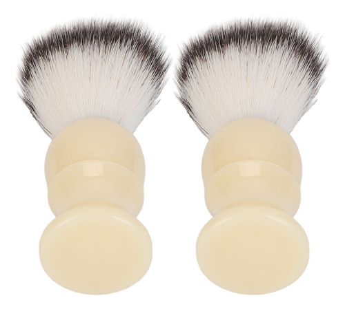 Escova De Sabonete Para Barba Masculina, 2 Peças De Espuma D