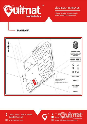 Imagen 10 de 13 de Terreno - Barracas - Lideres En Terrenos - Guimat Propiedades