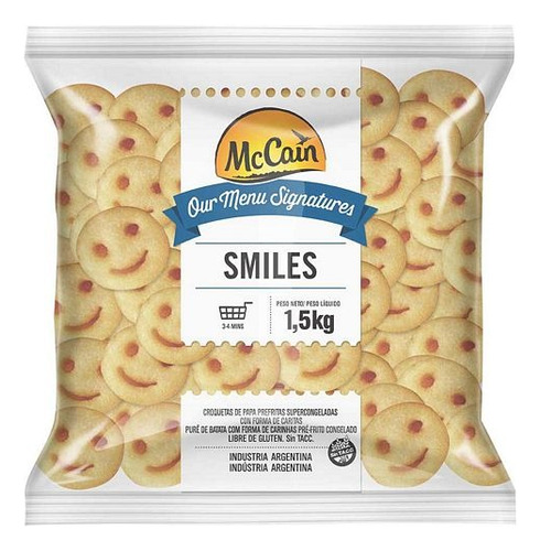 Papas Mccain Smiles X 1.5 Kg
