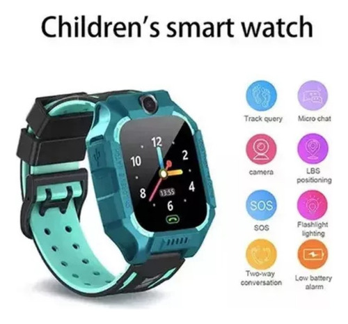 Smartwatch Infantil Com Sos Rastreador, Câmera, Gps1