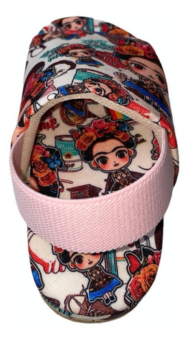 Sandalia Pantunfla Dibujos Para Niña Moda Casual Mod 009