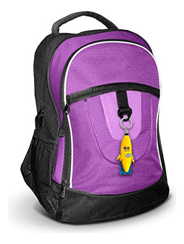 Llavero LED Lego Banana Guy Light, muñeca en D de 3 pulgadas
