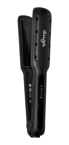 Imagen 2 de 5 de Planchita de pelo Duga D207 negra 220V - 240V