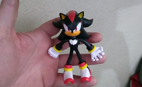 2019 Jakks Sega Sonic Hedgehog Shadow Bendable Figure 10.5cm