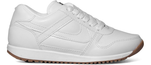 Tenis Blancos Unisex Clasicos Panam 010417-010 26-29 Gnv®