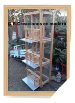 Comprar 5 Jaulas En 1   Jaulon De Aves Canarios Dorados Cardenales 