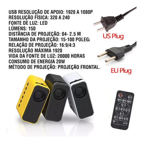 Mini Proyector Portátil Full Hd Smart Android 4k Tv Portátil