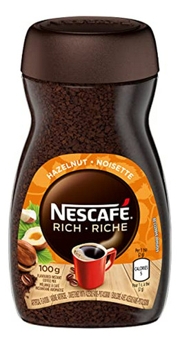 Café Instantáneo Nescafé Rich, 100g (avellana)