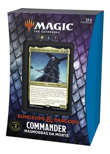 Imagem 1 de 8 de Deck Commander D&d Magic The Gathering Masmorras Da Morte