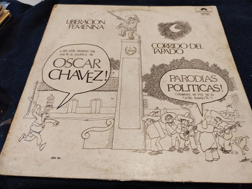 Óscar Chávez Parodias Liberación Femenina Vinyl,lp,acetato