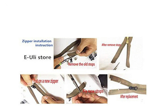 Kit De Reparación De Cremalleras Para Chaquetas Kit Deslizan