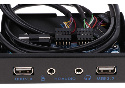 . Unidad Flexible De Audio Hd Usb 2.0 De 9 Pines