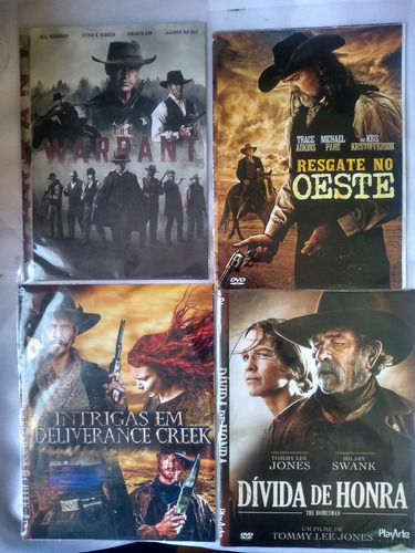 Coleção De Filmes Antigos De Faroeste Em Dvds