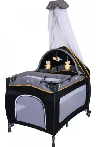 Cuna Corral Corralito Para Bebe Ebaby Y Colchon