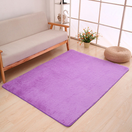 Fweaad Bd Alfombra Morada De 2.62 X 3.94 Pies Para Piso De