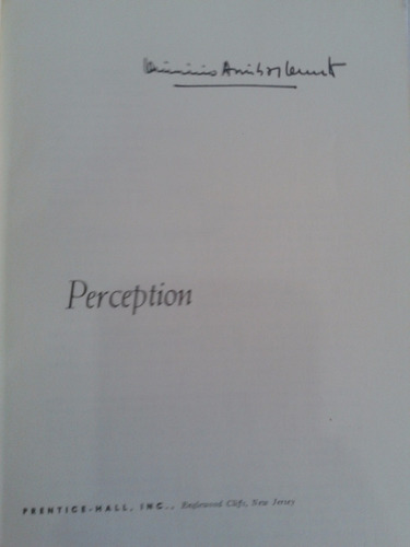Imagen 3 de 6 de Perception Julian E. Hochberg Prentice Hall Inc. En Ingles
