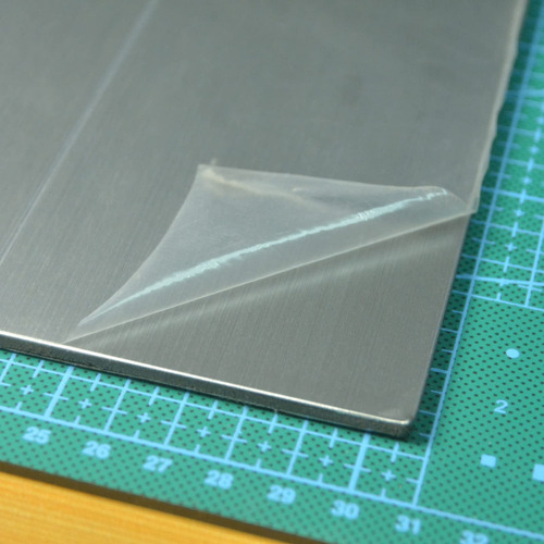 Paquete De Paneles De Aluminio Plateado Cepillado 3 X 6