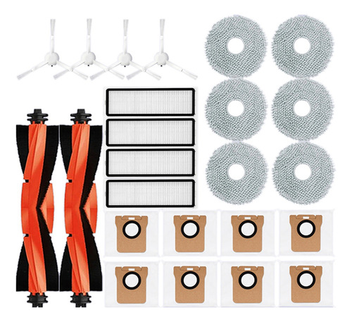 24 Peças De Reposição Para Robot Vacuum X20 +/ X20 -fs
