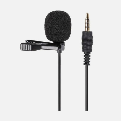 Microfono Lavalier De Solapa 3.5 Aux Para Celular Tablet Pc